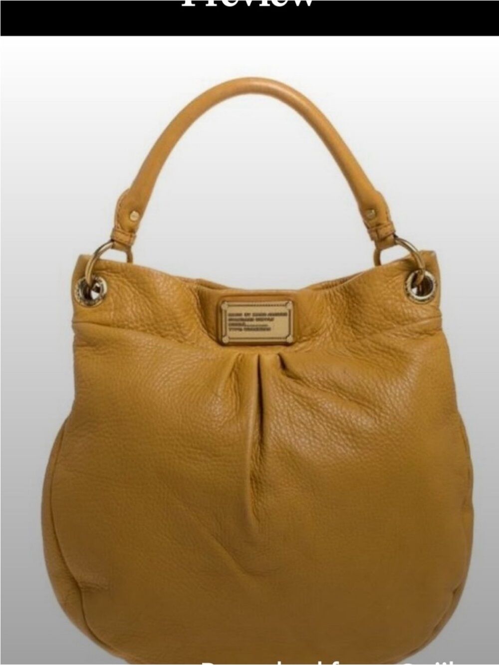 Vintage Marc by Marc Jacobs Classic leather Dr. Q Hillier Hobo